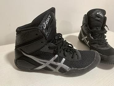 Ботинки: Мужские кроссовки, 40.5, Asics, Б/у, цвет - Черный — 4