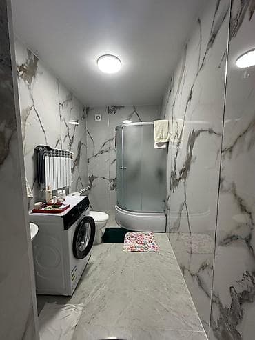 1 ком кв асанбай: 2 комнаты, Собственник, Без подселения, С мебелью частично — 3