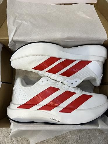 Мужские кроссовки, 42, 43, Adidas, Новый, цвет - Белый, Самовывоз, Платная доставка — 2