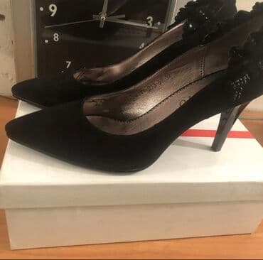 обувь ручной работы бишкек: НОВЫЕ шик туфли лодочки натур замша кожа 37 разм удобная колодка — 3