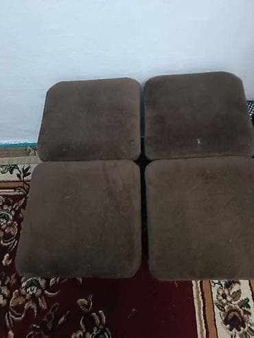 кухонный стол с стулями: Кухонный стол и стул, цвет - Серый — 3