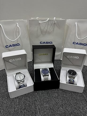 Классические часы: Классические часы часы, Casio, Япония, Водонепроницаемые, Мужские, Новый — 1