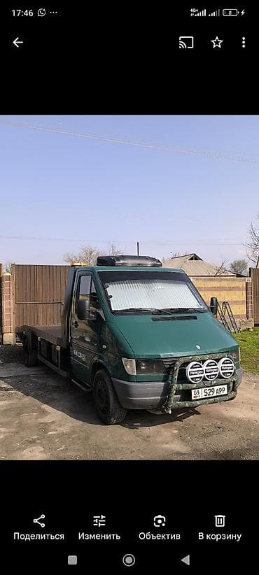 на мерс 210: Эвакуатор, Mercedes-Benz, 1998 г., Ломаная — 1