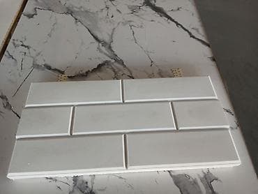 Үй жана бакча: Декоративные 3D-панели/плитки для отделки стен - Материал — 6