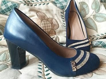 Сапоги: Туфельки 35-36. Надеты один раз. 1500 сом — 1