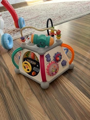 Развивающий интерактивный центр-куб для малышей - Многофункциональная