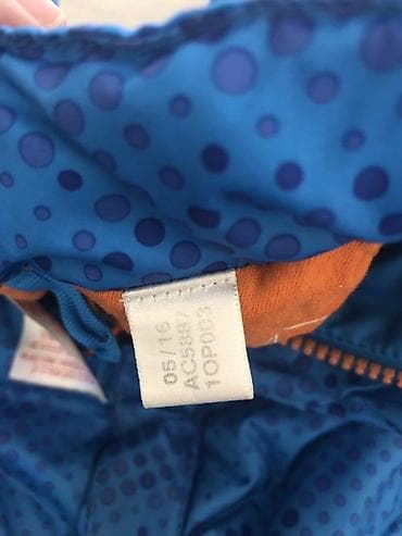 комбенизоны: Детский зимний комбинезон Adidas - Размер: 6–9 месяцев (рост 74 см) — 3