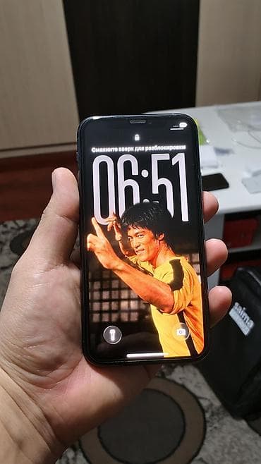 IPhone 11 Pro, Б/у, 64 ГБ, Matte Midnight Green, Кабель, 100 %