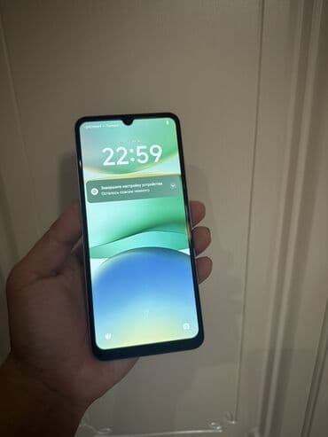 аудио адаптер: Redmi, Redmi A5, Б/у, 64 ГБ, цвет - Серебристый, 2 SIM — 4