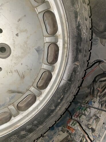 калпаки бмв: Колеса в сборе R 15, Зима, Б/у, Запаска, Литые, отверстий - 5 — 2