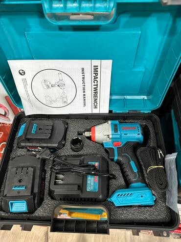 электрогайковерт купить: Аккумуляторный гайковерт, Новый, Бесплатная доставка, Платная доставка, Самовывоз — 5