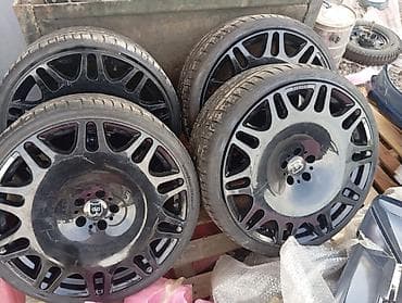 mtz 80: Литые Диски R 22 Brabus, Комплект, отверстий - 4, Б/у — 2