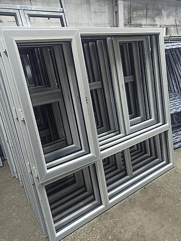 Решетки для окон: Пластиковое окно на заказ, Тип окна: Витражные, Мансардные, Панорамные, Платная установка, Без рассрочки — 1