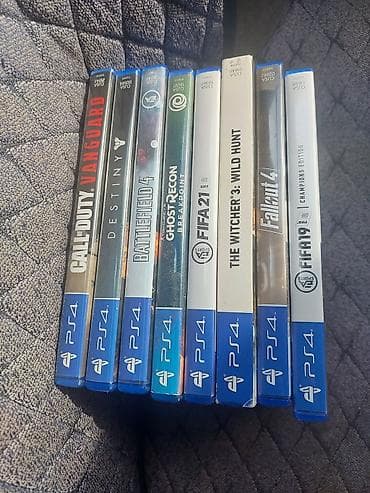 Видео оюндар: Коллекция дисков для PlayStation 4 (PS4) Состав набора (коробочные — 1