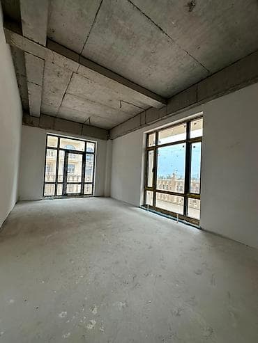 комната манас: 2 комнаты, 99 м², Элитка, 2 этаж, ПСО (под самоотделку) — 2