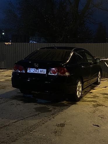 японский авто: Honda Civic: 2008 г., 1.3 л, Вариатор, Гибрид, Седан — 2