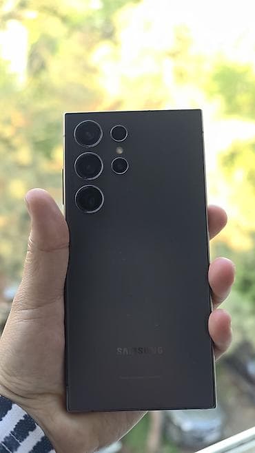 iphone cs: Samsung Galaxy S24 Ultra, Б/у, 512 ГБ, цвет - Черный, 2 SIM — 3