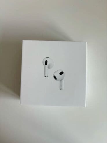 Мониторы: Вкладыши, Apple, Новый, Беспроводные (Bluetooth), Классические — 1