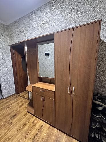 связи выездом: Гарнитур для прихожей, Б/у, Шкаф, Зеркало, Вешалка, Самовывоз — 3