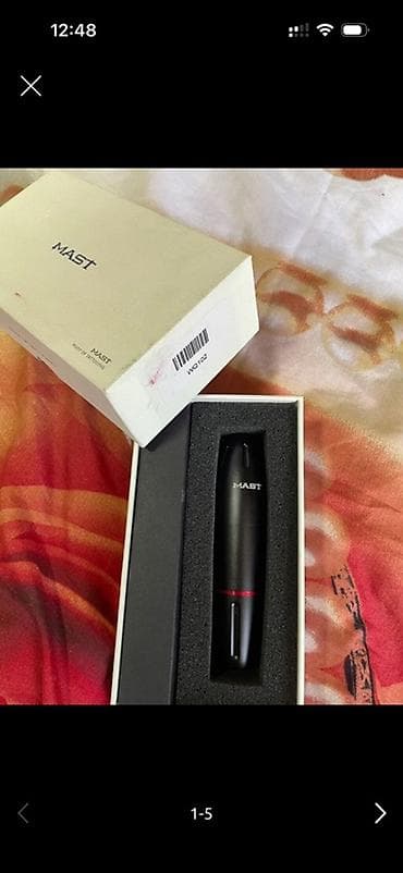 Тату-машинка MAST (pen-тип) - Компактный корпус-«ручка» из металла