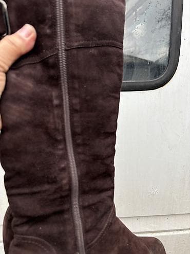 s 36: Новые угги Basconi 36 р нат замша мех 1500 сом Сапоги зимн нат — 5