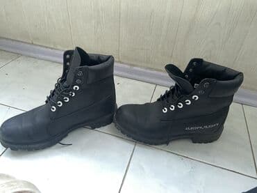 Ботинки: Мужские ботинки, 43, Timberland, Б/у, цвет - Черный, Платная доставка, Самовывоз — 3