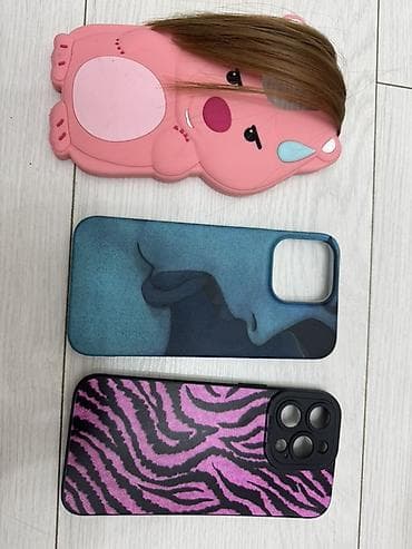 mi true: Набор чехлов для Айфона 15 про Макс (3 шт.): 100сом за все три. - — 1