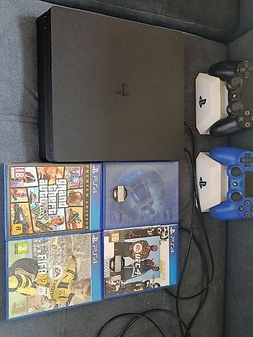 PlayStation 4 Slim комплект на 500 гб Состав: - Консоль Sony