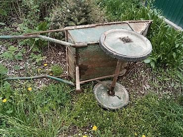 нержовейка: Садово-строительная тачка и тележка, Стальная, Двухколесная — 7