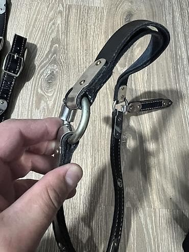 Аквариумы: Упряжь/амуниция для лошади (набор элементов) - Материал: кожа с — 2