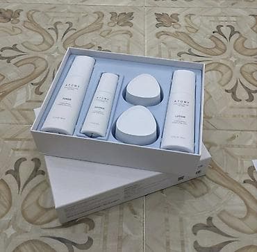 корейские наборы для лица: Набор корейской косметики Атоми Фэйм из 5 средств. Тонер (150 мл) — 4