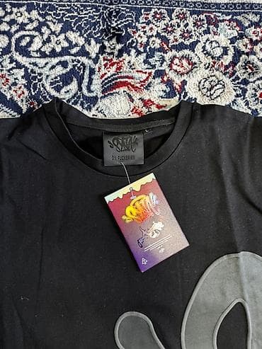 футболка с принтом: Комплект, цвет - Белый, Новый — 7