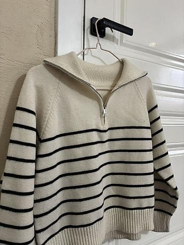 Личные вещи: Кофта, С молнией на воротнике, Осень-весна, S — 3