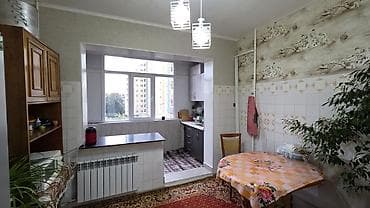 106 серия восток 5: 2 комнаты, 62 м², Аламедин-1 мкр 106 серия, 5 этаж, Косметический ремонт — 5