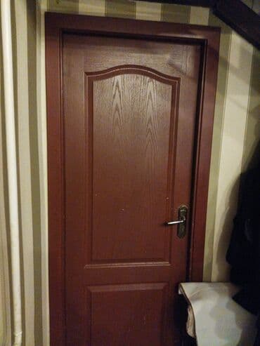 дверь деревянные: Межкомнатная глухая дверь, Дуб, 2 * x 90 см, Б/у — 2