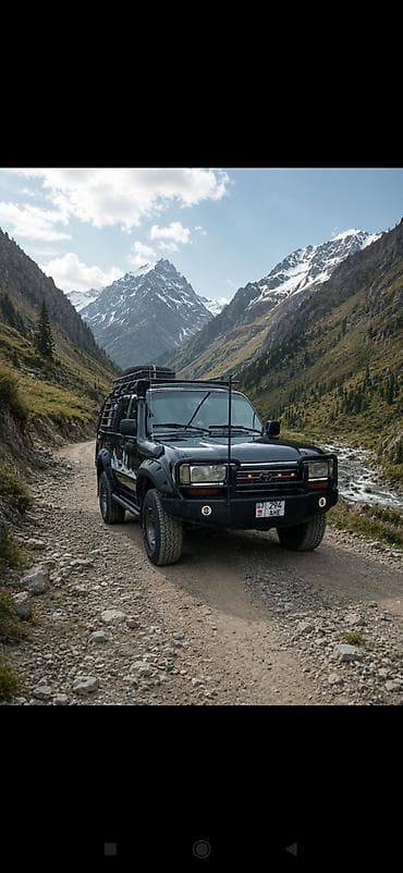 сары булун: Toyota Land Cruiser: 1996 г., 4.5 л, Автомат, Бензин, Жол тандабас — 8