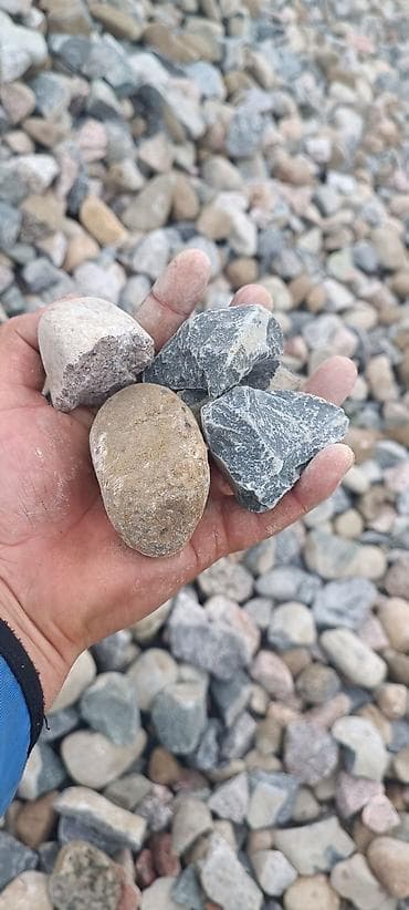 крупный: Щебень, Для дренажных систем, Насыпью, Камаз — 6