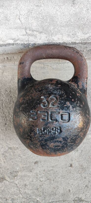 настольный теннисные ракетки: Гиря 32 кг СССР. ЦЕНА 5000 тел — 2