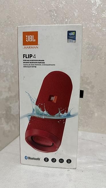 samsung galaxy j4: JBL Flip 4 — портативная Bluetooth‑колонка (цвет: красный). Ключевые — 1