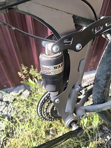 volvo fm: Горный велосипед с двухподвесной рамой - Двухподвес: задний — 1