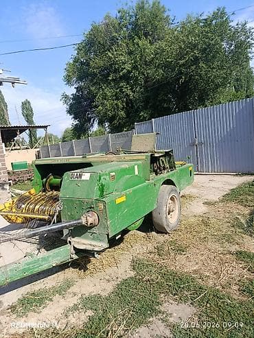 bme e39: Пресс-подборщик тюковый John Deere 456A - Тип: прицепной тюковый — 1