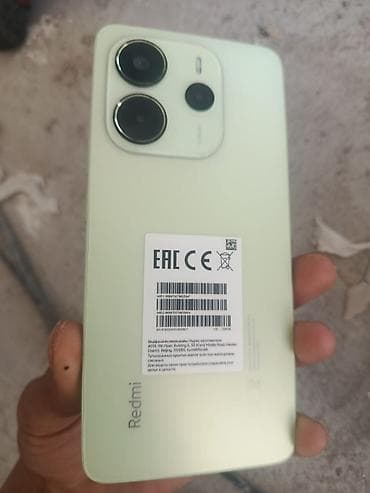Redmi, Redmi 14C, Новый, 256 ГБ, цвет - Зеленый, 2 SIM