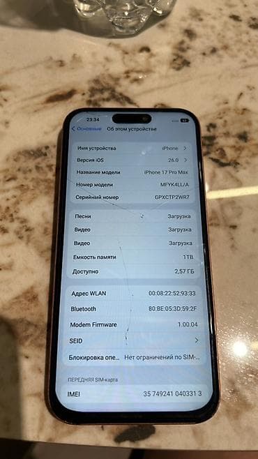 google pixel 8a: IPhone 17 Pro Max, Б/у, 1 ТБ, Оранжевый, Защитное стекло, 100 % — 4