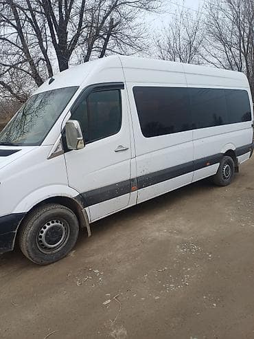 газ койобуз: Mercedes‑Benz Sprinter (длинная база, высокий крыша), белый — 4