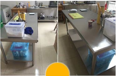 оборудование для кафе и ресторанов бу: Столы разных размеров Метал	нерж. сталь Страна	 Производитель — 4