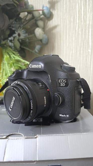 Фото жана видеокамералар: Canon EOS 5D Mark III с объективом Canon 50mm f/1.8 — 1