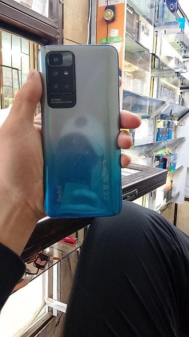 Redmi, Redmi 10, Б/у, 128 ГБ, цвет - Синий, 2 SIM at lalafo.kg Redmi, Redmi 10, Б/у, 128 ГБ, цвет - Синий, 2 SIM