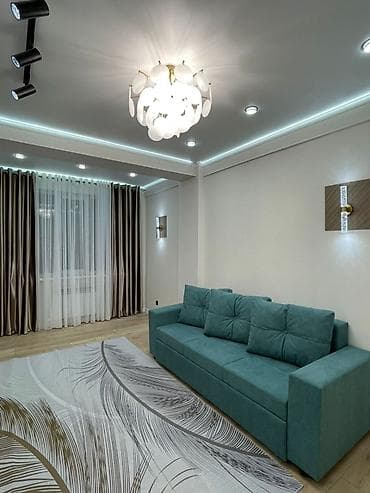 город кара балта квартира: 2 комнаты, 53 м², Элитка, 8 этаж, Дизайнерский ремонт — 3