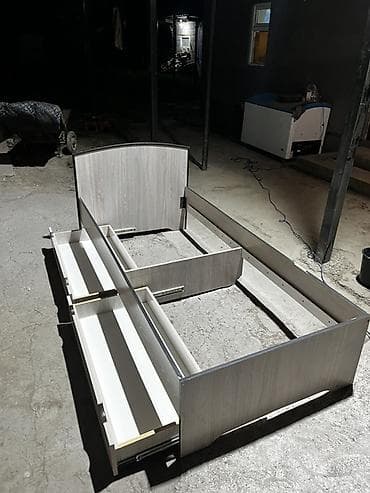 крепежи: Односпальная кровать, С матрасом, длина - 200 см — 4