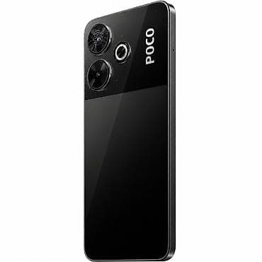 хонор вин: Смартфон POCO (черный), с прямоугольным корпусом и глянцевой задней — 1